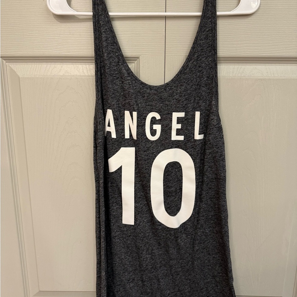 Victoria’s Secret swimsuit cover up with White 'Angel 10' Print XS